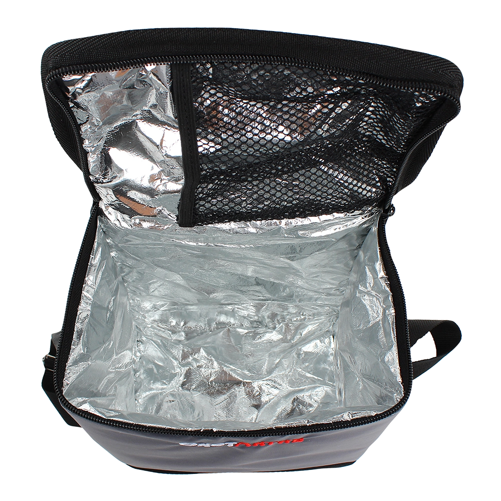 Изотермическая сумка-холодильник «ОхотАктив», серый (6 л). Фото №6 Изотермическая сумка-холодильник «ОхотАктив», серый (6 л). Фото №6