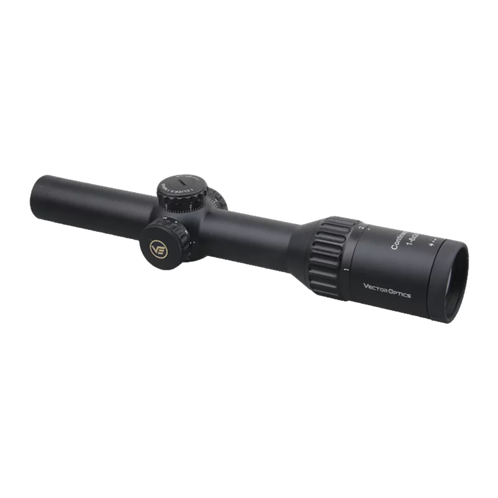 Прицел оптический Continental 1-6x24 Tactical, сетка Tactical Mil Dot, 30 мм, такт., азот.,подсветк. Фото №3 Прицел оптический Continental 1-6x24 Tactical, сетка Tactical Mil Dot, 30 мм, такт., азот.,подсветк. Фото №3