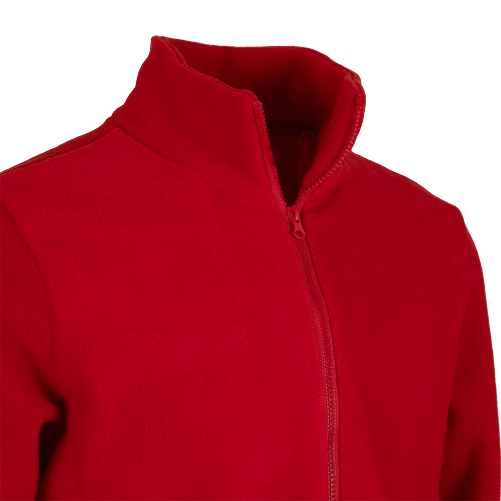 Толстовка "Флиска" с разъемной молнией (красный, 52-54 182-188). Фото №7