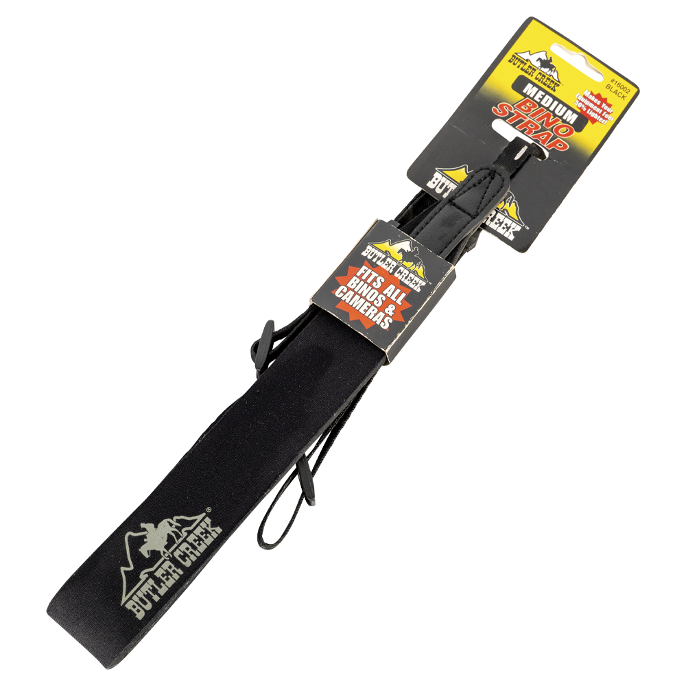 Ремень погонный "ButLer Creek"д/бинокля универс.,вертик.рег.,x-обр подвеска, чёрный. Фото №2