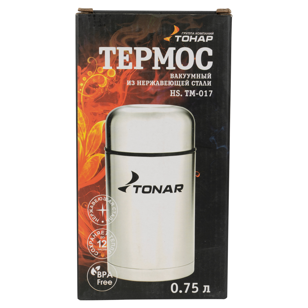 Термос HS TM-017 750ML (С) (Тонар). Фото №5