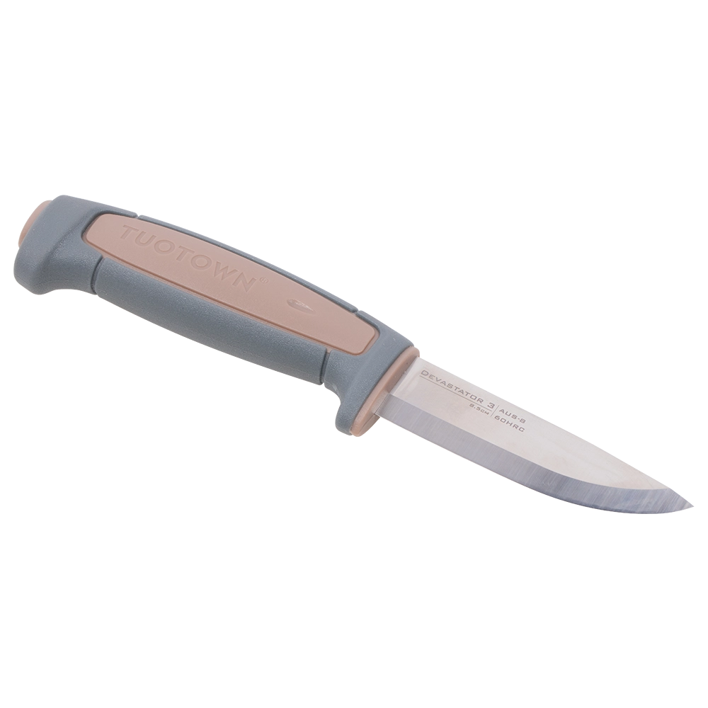 Нож TuoTown Devaststor 3, клинок AUS8, рукоять Эластрон. Фото №2