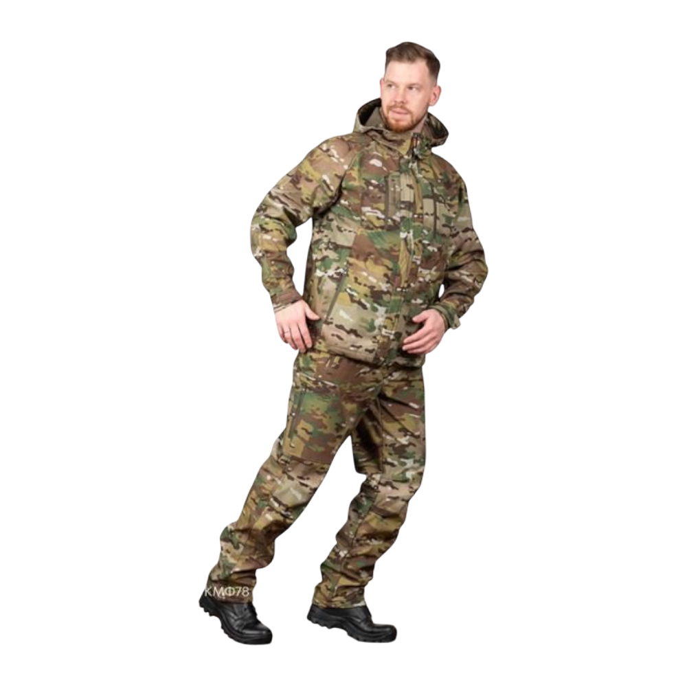 Костюм TAYGERR Матрица (Софтшелл/Мультикам) Весна-Осень (-5) 52-54/182-188. Фото №1