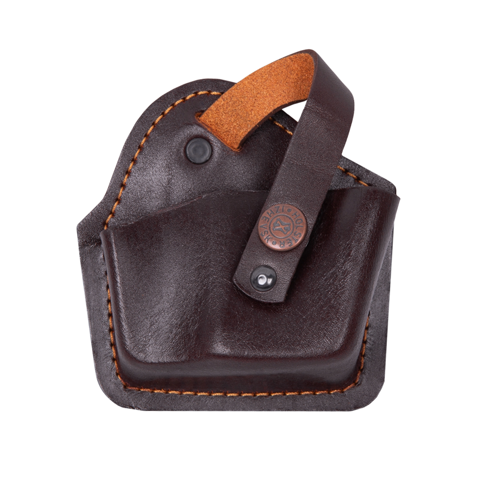 Кобура поясная ДШ "Оса" (формованная кожа) (Хольстер). Фото №1