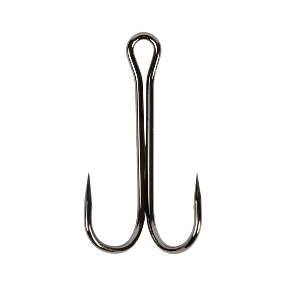 Крючок двойной "Volzhanka Long Double Hook 90°" #3/0 (10шт.уп). Фото №2