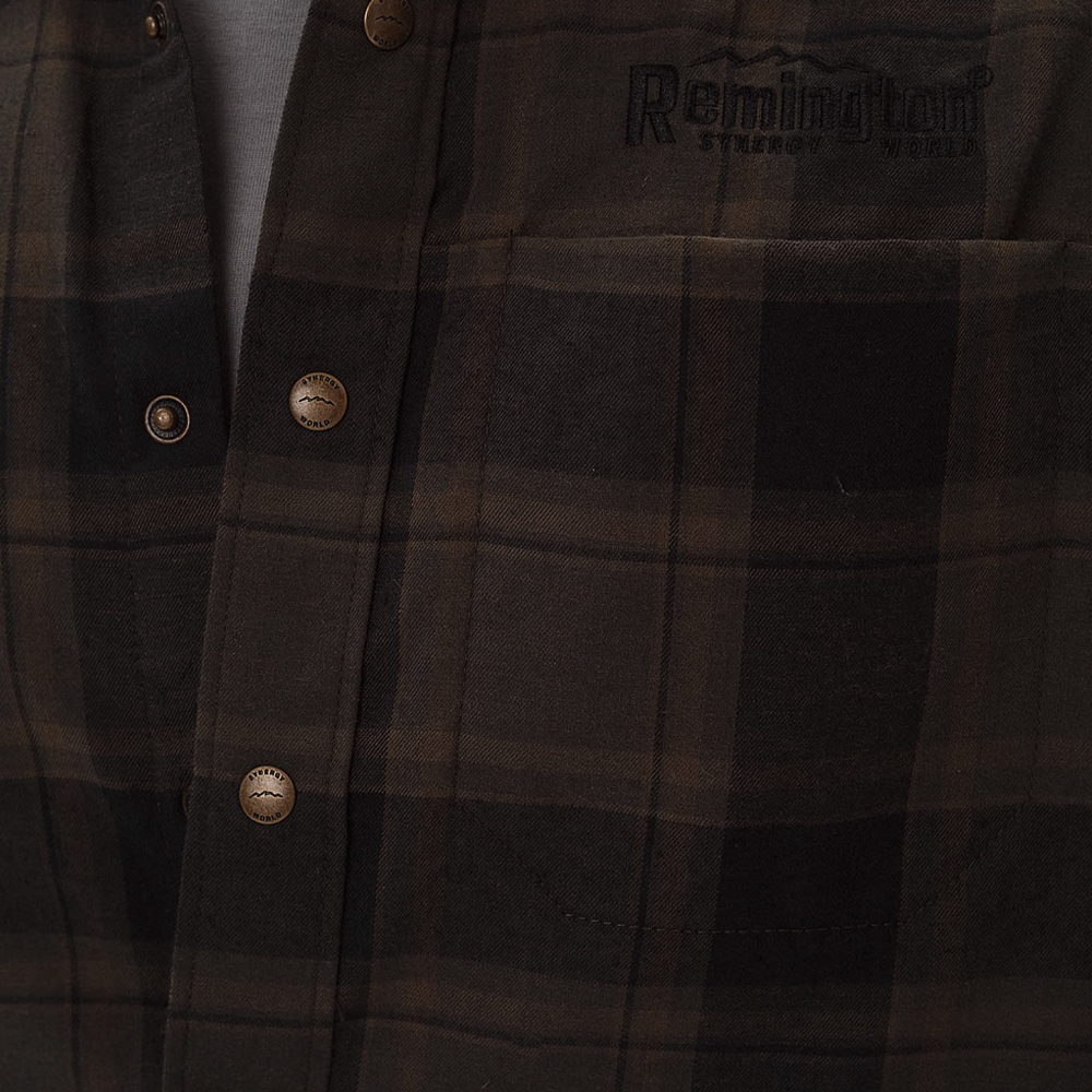 Рубашка Remington Scotland Вrown р. 3XL. Фото №7