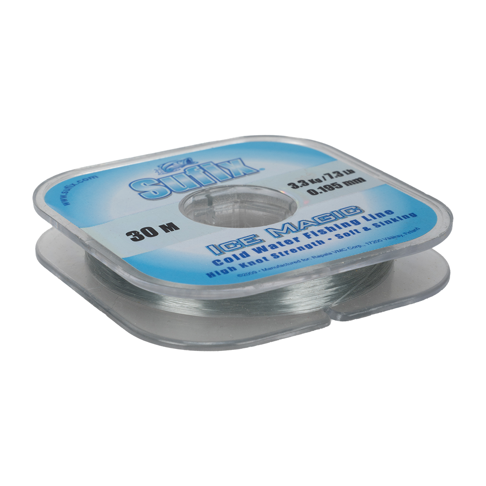 Леска Sufix Ice Magic x12 Platinum 30м, 0,195мм . Фото №2 Леска Sufix Ice Magic x12 Platinum 30м, 0,195мм . Фото №2