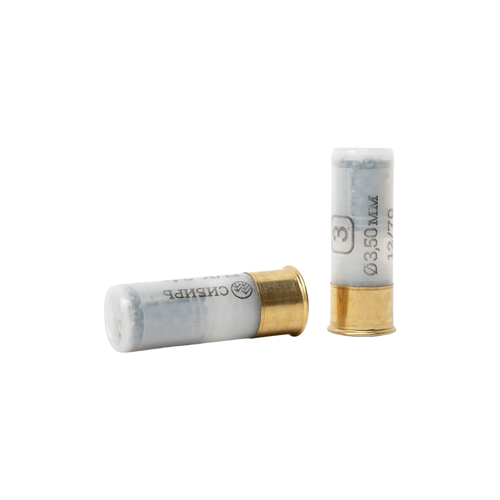 Патрон СИБИРЬ PREMIUM 12/70 охотничий дробовой 34г №3 (CX-2000) (пачка 25 шт) (в коробке 250шт). Фото №2