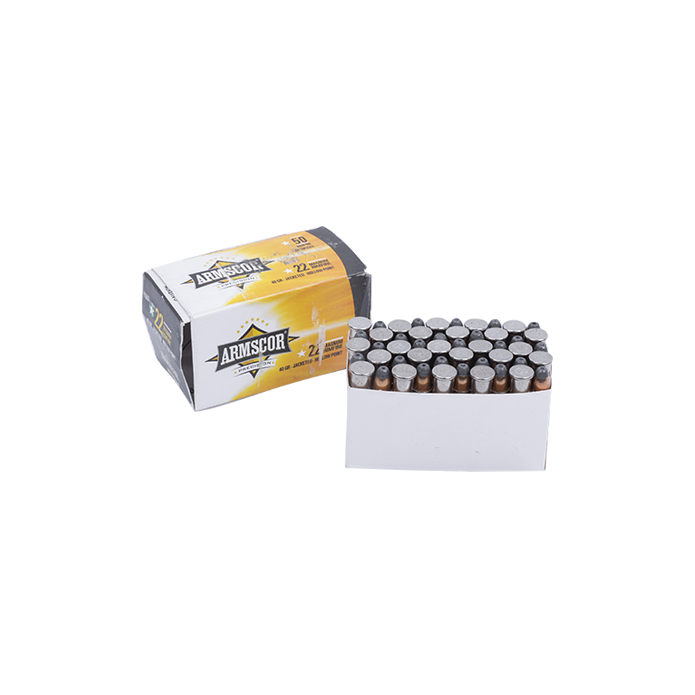 Патроны ARMSCOR .22 WMR JHP 2,6 гр. 50шт. Фото №4