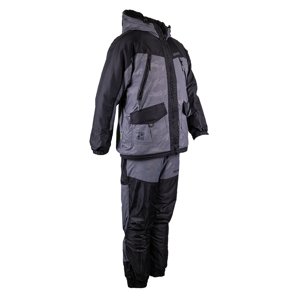 Костюм Huntsman демисезонный Горка-Люкс ткань Breathable Camo цвет Серый р. 56-58/170-176. Фото №2