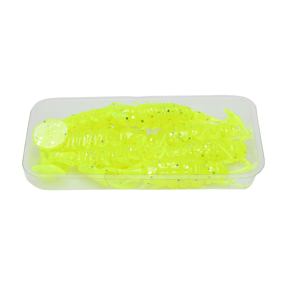 Виброхвост Lucky John Pro Series Alien Bug 2,5" 63мм, (7шт. упак.) цвет 071. Фото №3