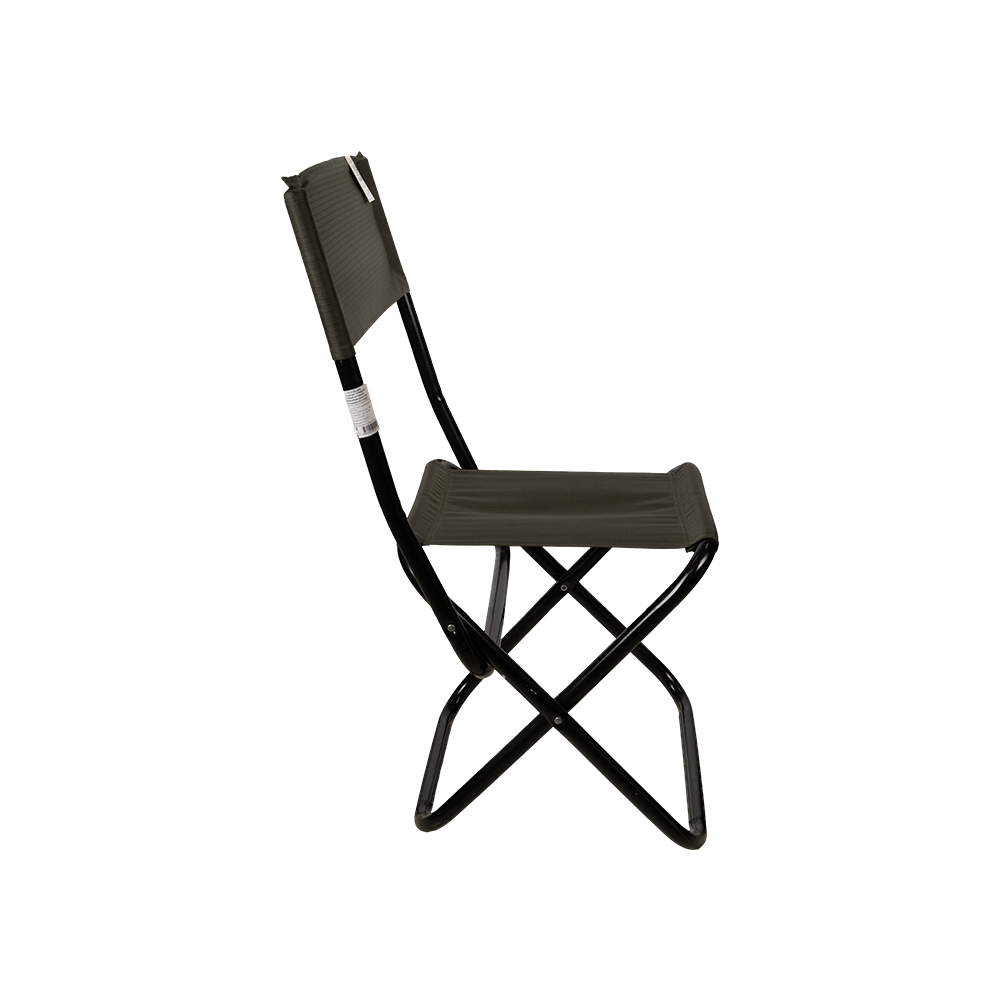 Стул туристический "СЛЕДОПЫТ" складной со спинкой, большой 420х490х940 мм,труба сталь25х1 мм(рипстоп т.хаки)/5. Фото №3