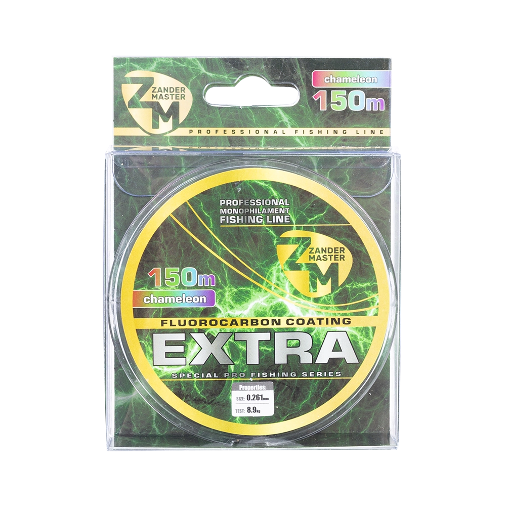 Леска монофильная ZM EXTRA 0.261 150m хамелеон. Фото №1