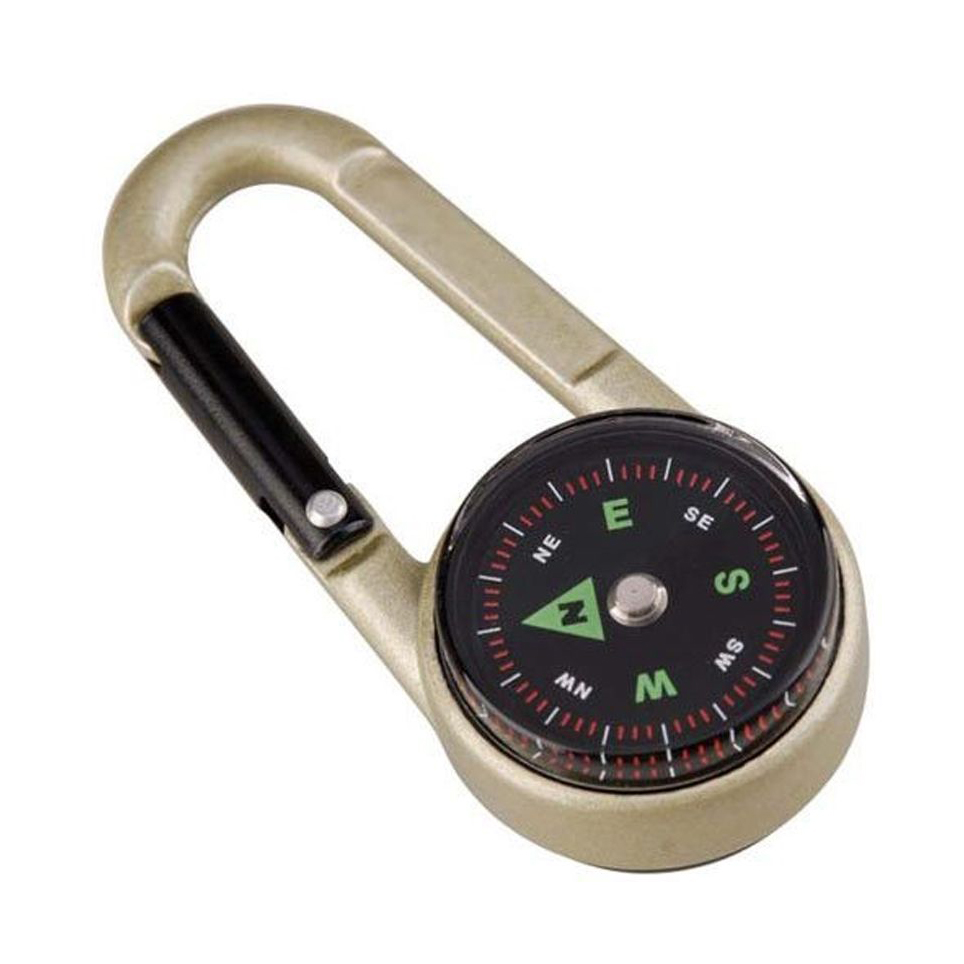 Компас ДС Т-27 (карабин, металл, термометр). Фото №1 Компас ДС Т-27 (карабин, металл, термометр). Фото №1