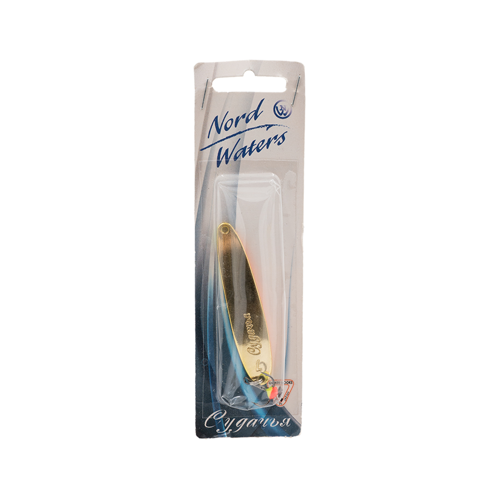 Блесна Северные мастерские Судачья 70мм, 15гр, цвет (FTG) тройник. Фото №1