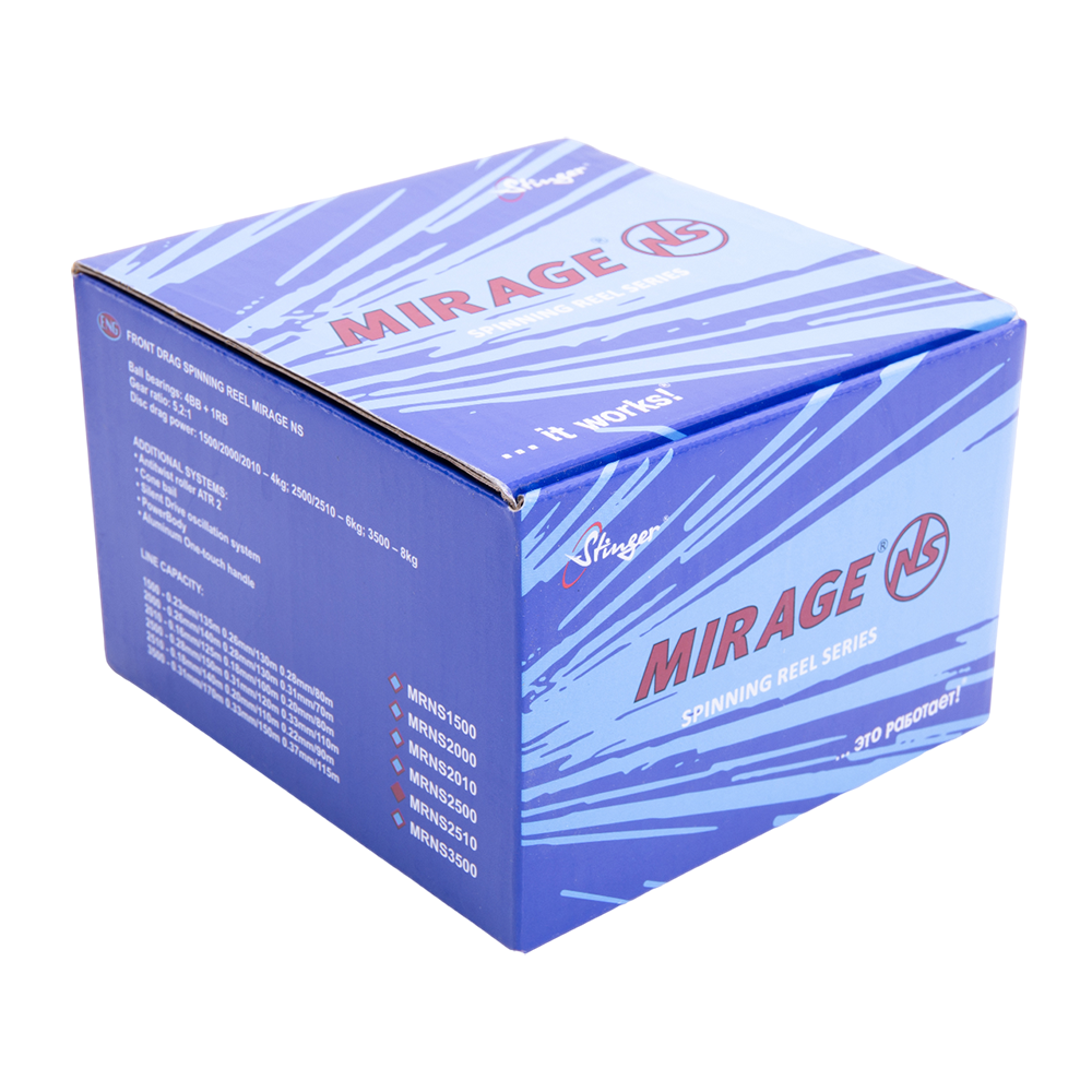 Катушка безынерционная Stinger Mirage NS 2510. Фото №6