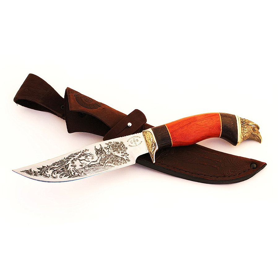 Нож "Сокол" малый (кованый 95х18) (СВ-Клинок). Фото №2