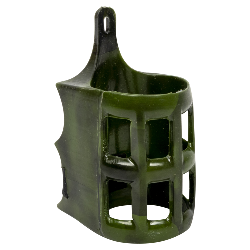 Груз-кормушка пластиковая X-FEEDER PL CAMO RIVER CAGE M 040 г (40 мл, цвет камо, сетка). Фото №2 Груз-кормушка пластиковая X-FEEDER PL CAMO RIVER CAGE M 040 г (40 мл, цвет камо, сетка). Фото №2