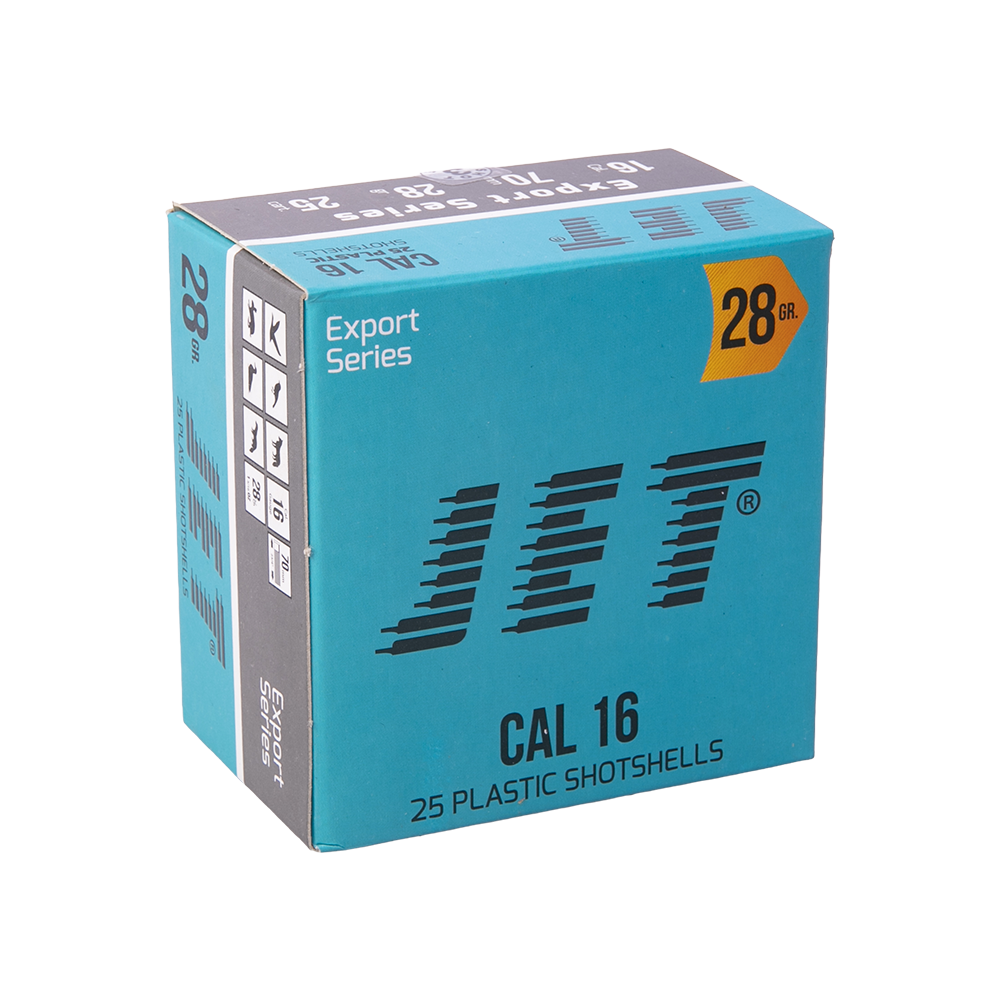 Патрон JET 16/70 № 3 28гр (пач.25шт/короб.250шт). Фото №1