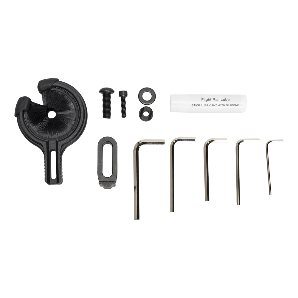 Лук блочный Man Kung - CB50 (черный, прицел, полка, релиз, пипсайт, воск, 2 стрелы ). Фото №2