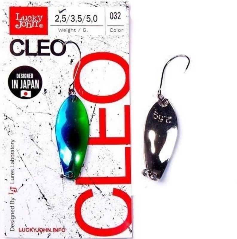 Блесна колеблющаяся Lucky John Cleo 34мм, 3,5гр, цвет (032). Фото №2 Блесна колеблющаяся Lucky John Cleo 34мм, 3,5гр, цвет (032). Фото №2