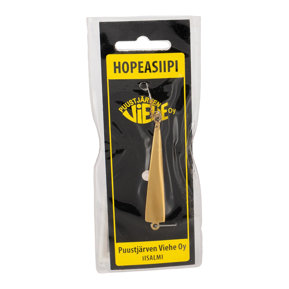 Блесна Puustjarven Hopeasiipi 60мм, 7гр, цвет (Mes/Kup) цепочка-крючок. Фото №1