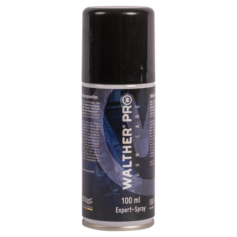 МАСЛО ОРУЖЕЙНОЕ WALTHER PRO GUN CARE EXPERT СПРЕЙ 100 МЛ. Фото №1 МАСЛО ОРУЖЕЙНОЕ WALTHER PRO GUN CARE EXPERT СПРЕЙ 100 МЛ. Фото №1