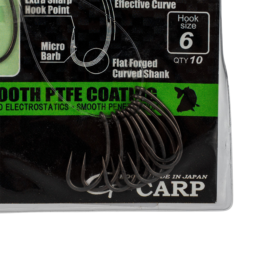 Крючок Gamakatsu G-Carp Hump Back Grey №6. Фото №3 Крючок Gamakatsu G-Carp Hump Back Grey №6. Фото №3