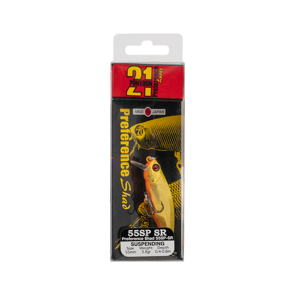 Воблер Pontoon21 PREFERENCE SHAD 55SP-SR, 55 мм.,3.8 гр., 0.4-0.6м. (P21-PSH55SP-SR-A63). Фото №1 Воблер Pontoon21 PREFERENCE SHAD 55SP-SR, 55 мм.,3.8 гр., 0.4-0.6м. (P21-PSH55SP-SR-A63). Фото №1
