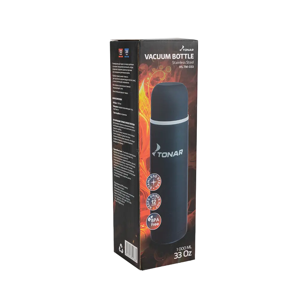 Термос (HS.TM-052-B) синий 1000ML TONAR. Фото №4 Термос (HS.TM-052-B) синий 1000ML TONAR. Фото №4