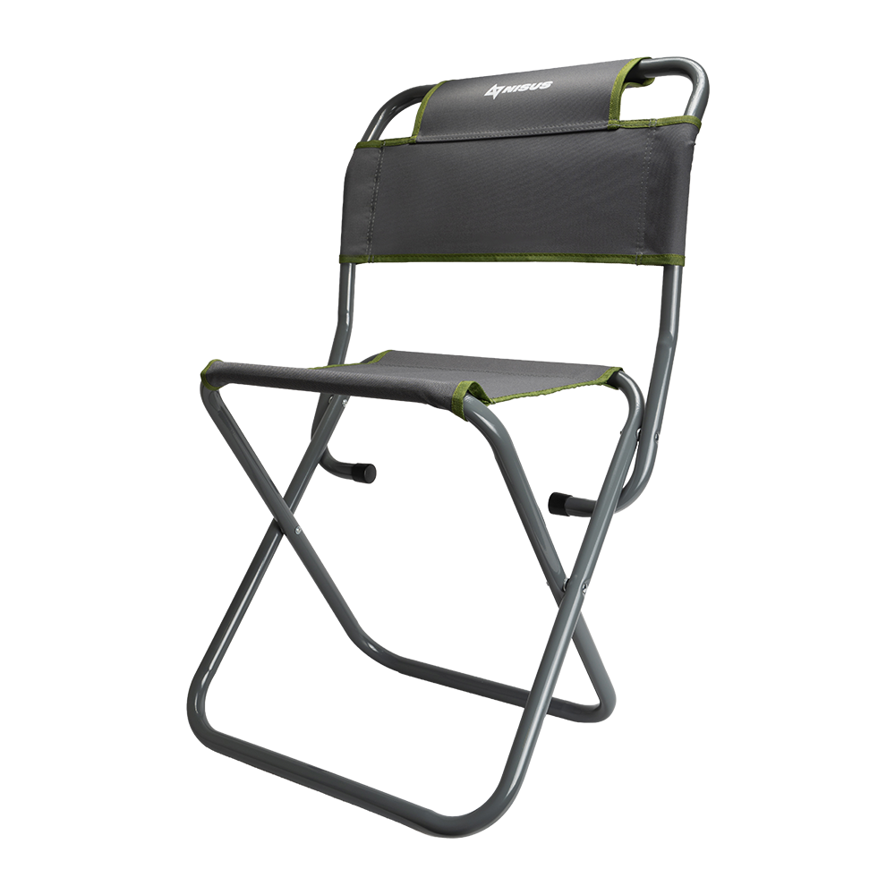 Стул туристический со спинкой СР-450.22c (ст.труба д22) серо-зеленый (T-N-TC-450.22s-GR) NISUS (Тонар). Фото №3 Стул туристический со спинкой СР-450.22c (ст.труба д22) серо-зеленый (T-N-TC-450.22s-GR) NISUS (Тонар). Фото №3