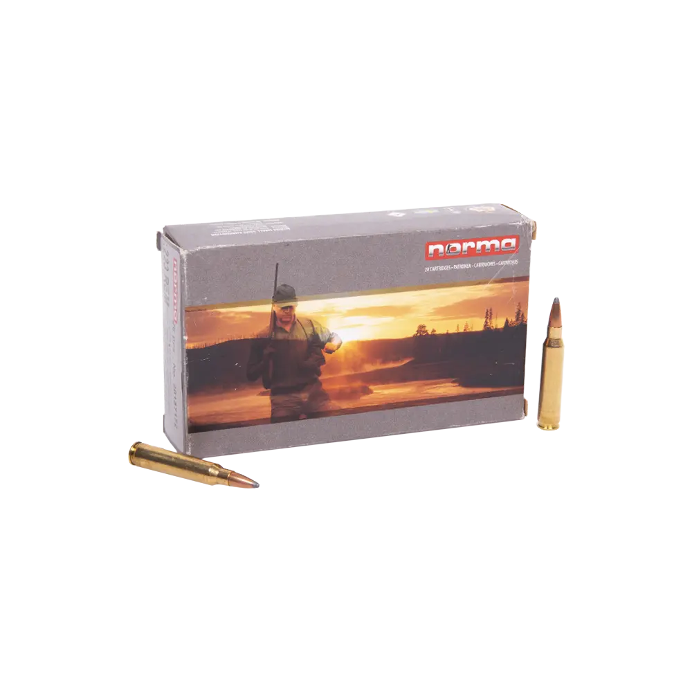 Патрон нарезной NORMA калибр 223 REM Soft Point 3,4 гр. 53 grn. (в пачке 20 шт.). Фото №2