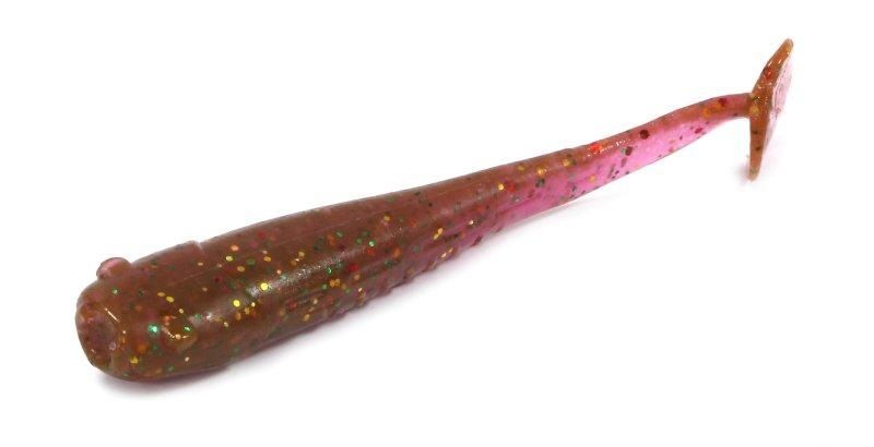 Виброхвост Lucky John Pro Series Baby Rockfish 2,4" 61мм (10шт. упак.) цвет S14. Фото №1