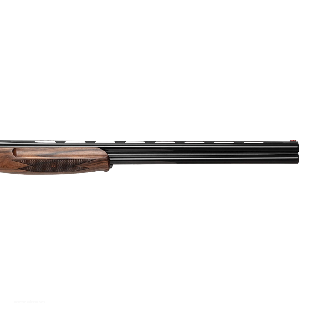 Ружье ATA SP Avangarde Black (сталь, черная колодка с цветоч.гравир), 20/76,710мм, орех класс 2,кейс. Фото №4