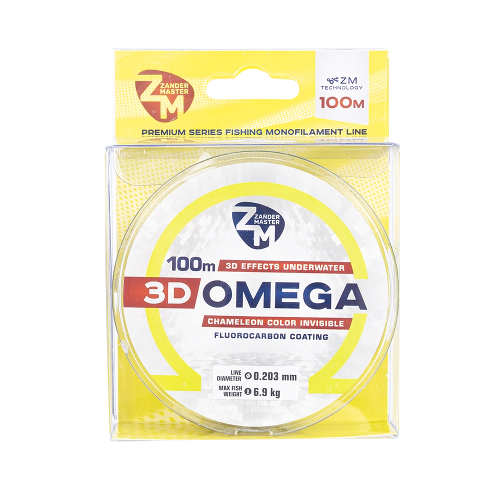 Леска монофильная ZM 3D OMEGA 0.203 100m. Фото №2
