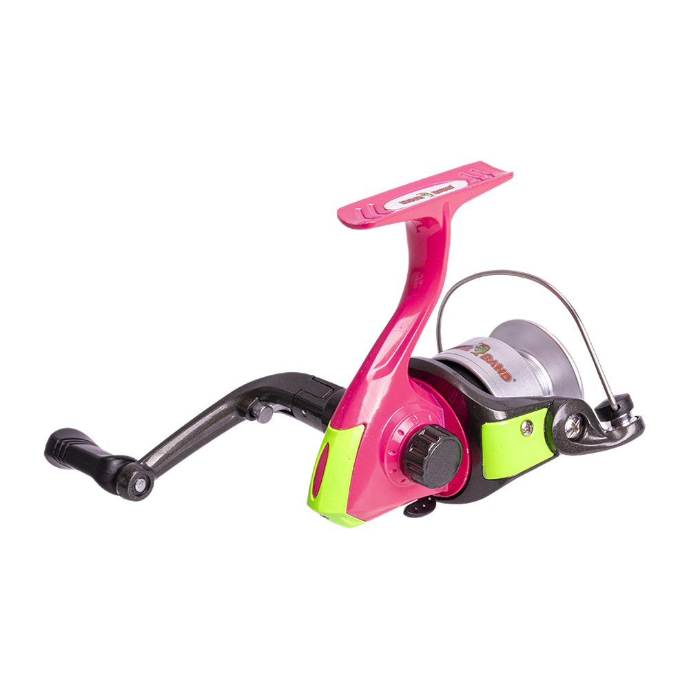 Катушка безынерционная River Band Sunny 2000 розовая. Фото №3
