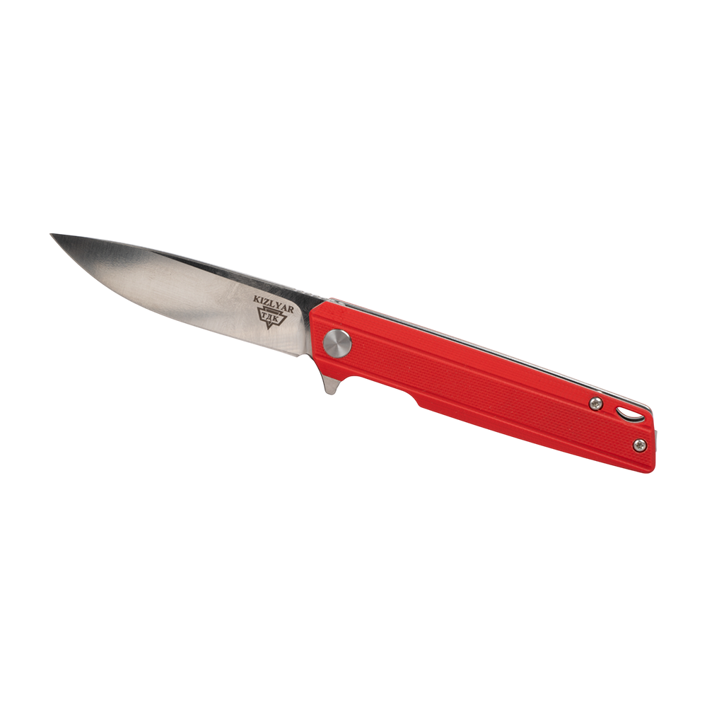 Нож складной Кизляр Чила, клинок D2, рукоять G10, красный. Фото №2