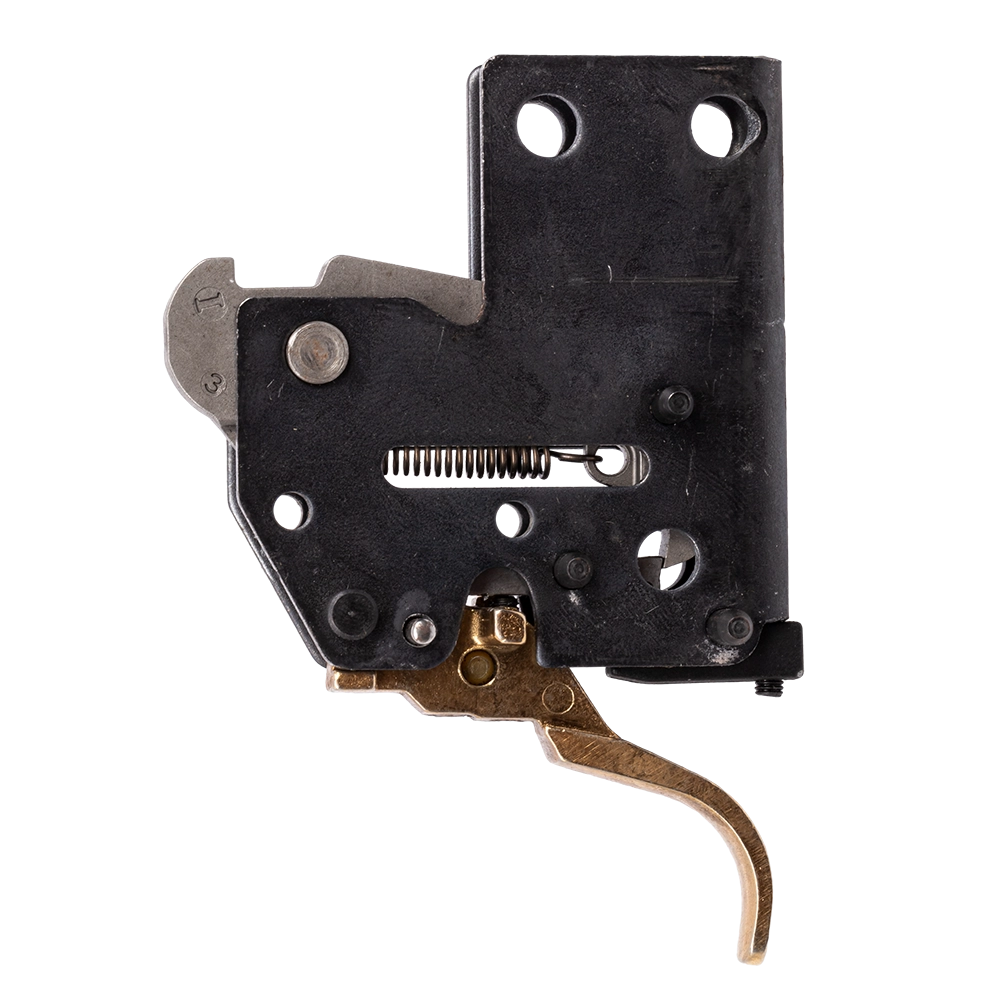 УСМ в сборе Hatsan 55,60,70,75,80,85,90,95,100Х,105Х,125,135,150,155 желтый спусковой крючок. Фото №2