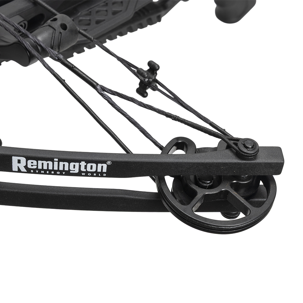 Арбалет блочный Man Kung XB60, блочный, black, кивер, 4 шт. стрелы, прицел, крепеж, воск, натяжитель. Фото №14