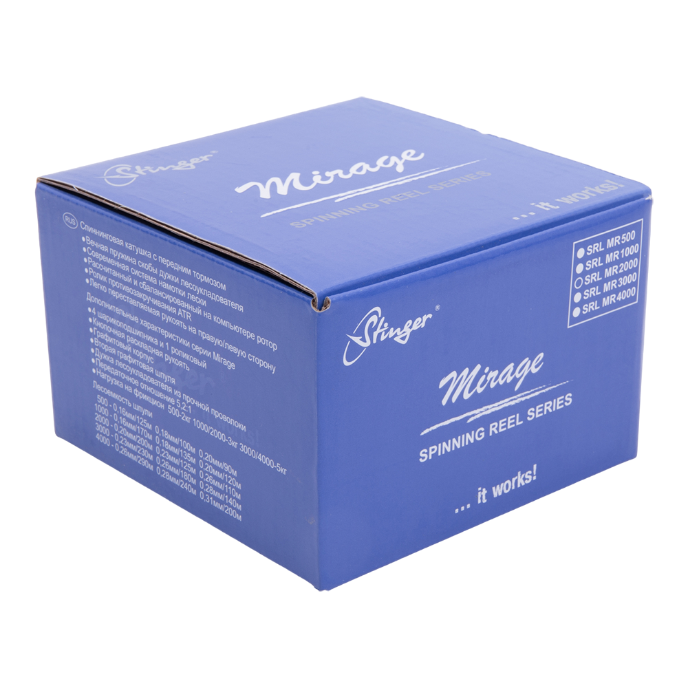 Катушка безынерционная Stinger Mirage 2000. Фото №6