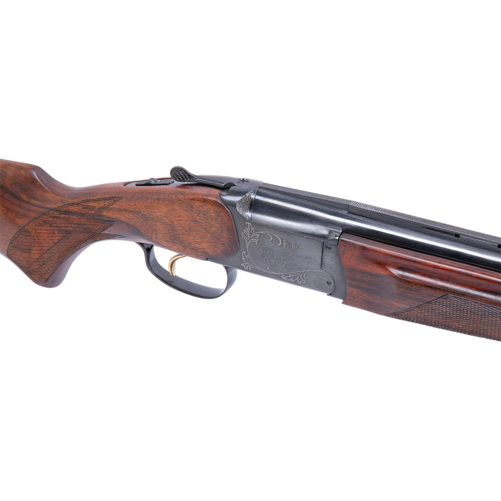 Ружьё МР-27ЕМ-1С 20/76 "Классик" орех, резиновый затыльник, лазерная гравировка, , дульная насадка, L-710. Фото №6 Ружьё МР-27ЕМ-1С 20/76 "Классик" орех, резиновый затыльник, лазерная гравировка, , дульная насадка, L-710. Фото №6