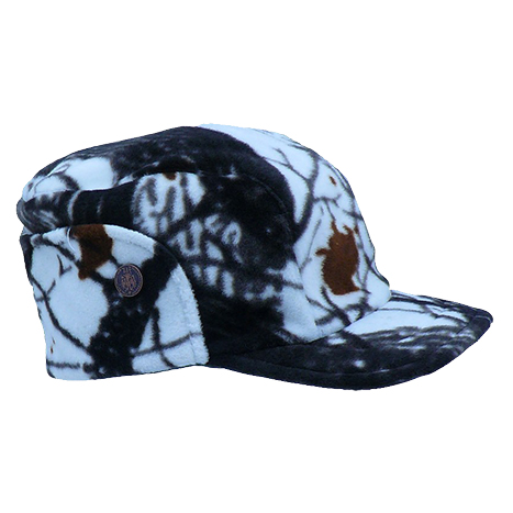 Шапка зимняя (белый лес). Фото №2