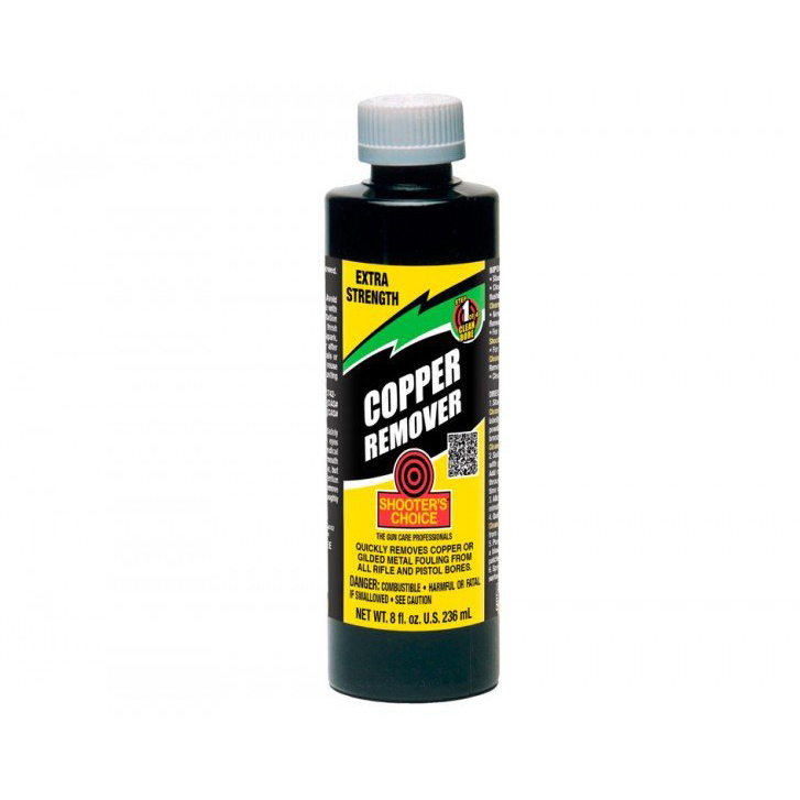 Очиститель Shooter's Choice COPPER REMOVER для стволов (банка), 236 мл. Фото №2 Очиститель Shooter's Choice COPPER REMOVER для стволов (банка), 236 мл. Фото №2
