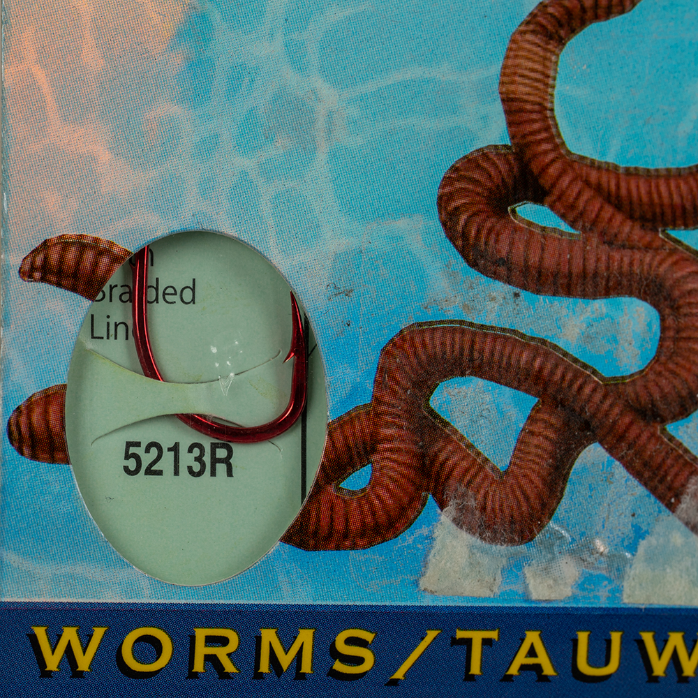 Крючок Gamakatsu BKS-5213R №2, 0,20мм, (3шт. упак)арт.180010-002. Фото №2