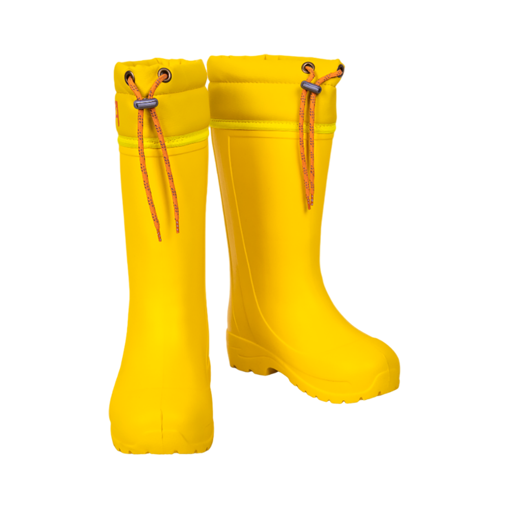 Сапоги KAURY NERPA женские (подростковые) ТЭП, желтый р. 35/36. Фото №1