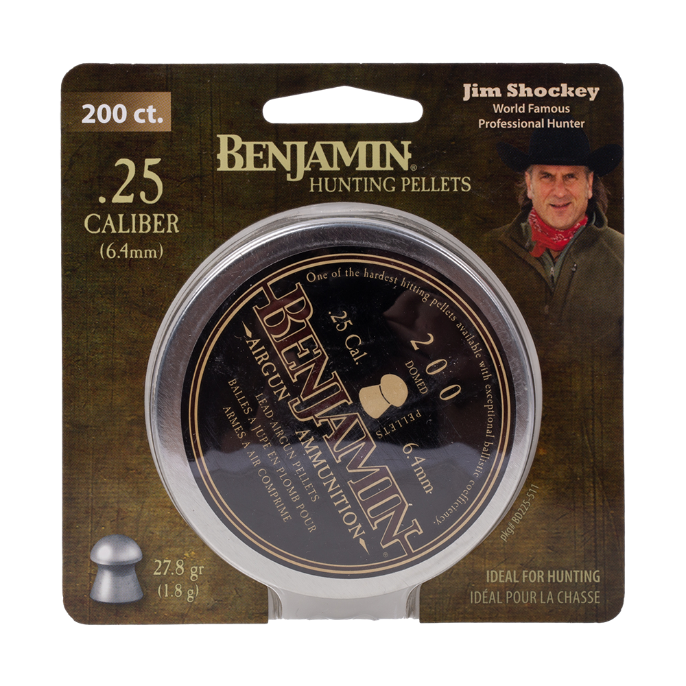 Пуля пневматическая "Benjamin Discovery Domed", 6,35 мм., 27,8 гран (200шт.) (12 в упаковке). Фото №1 Пуля пневматическая "Benjamin Discovery Domed", 6,35 мм., 27,8 гран (200шт.) (12 в упаковке). Фото №1