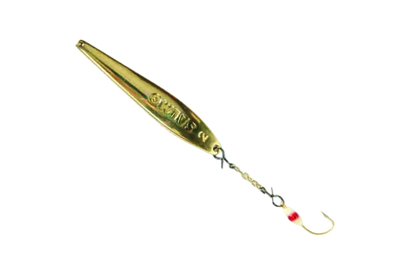 Блесна зимняя Lucky John вертикальная S-2-Z с цеп. и тр. 0,7 г G блистер. Фото №2