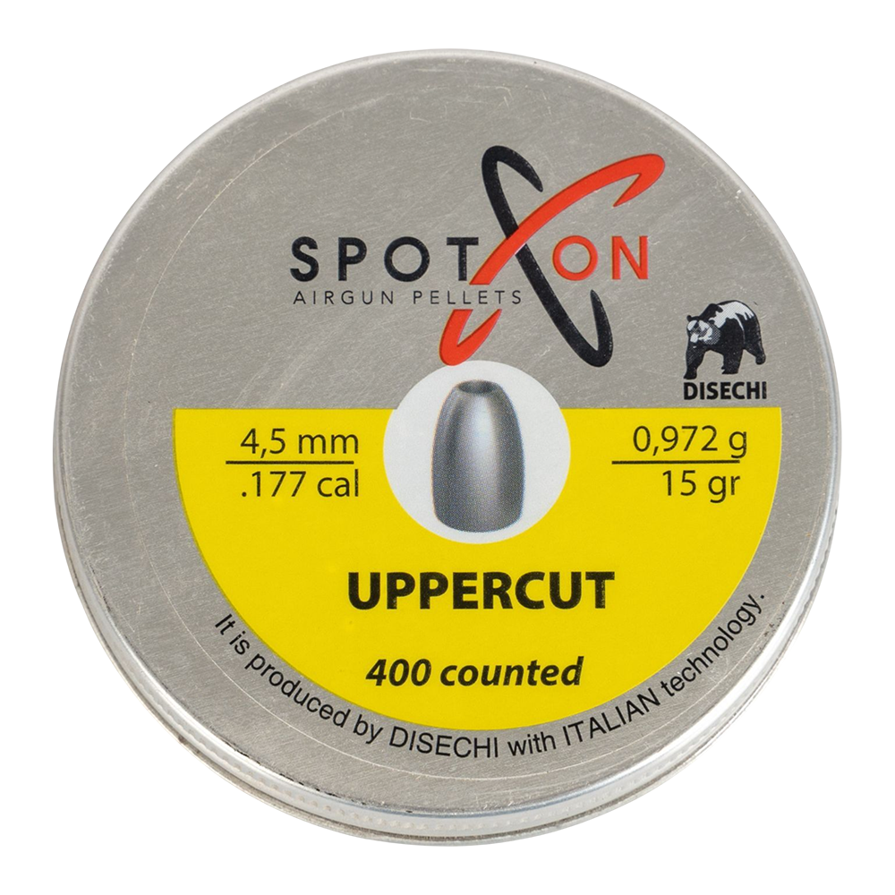 Пуля пневматическая SPOTON Upper Сut 4,5 мм, 0,972 гр. (400 шт) (100 в упаковке). Фото №1