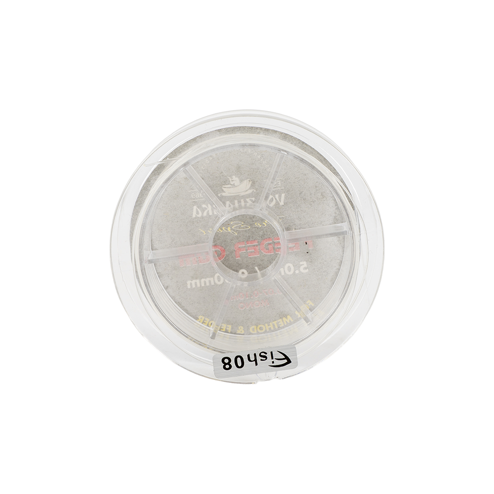 Фидерная резина "Feeder Gum" 0.5мм/5м цвет  прозрачный. Фото №4