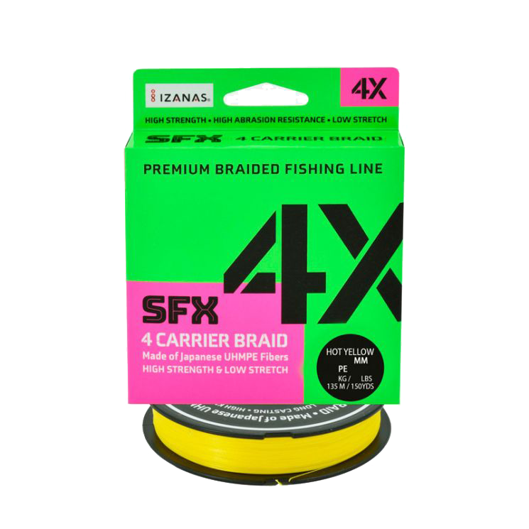 Леска плетеная SFX 4X желтая 135 м 0.165 мм 8,6кг PE 1 . Фото №2